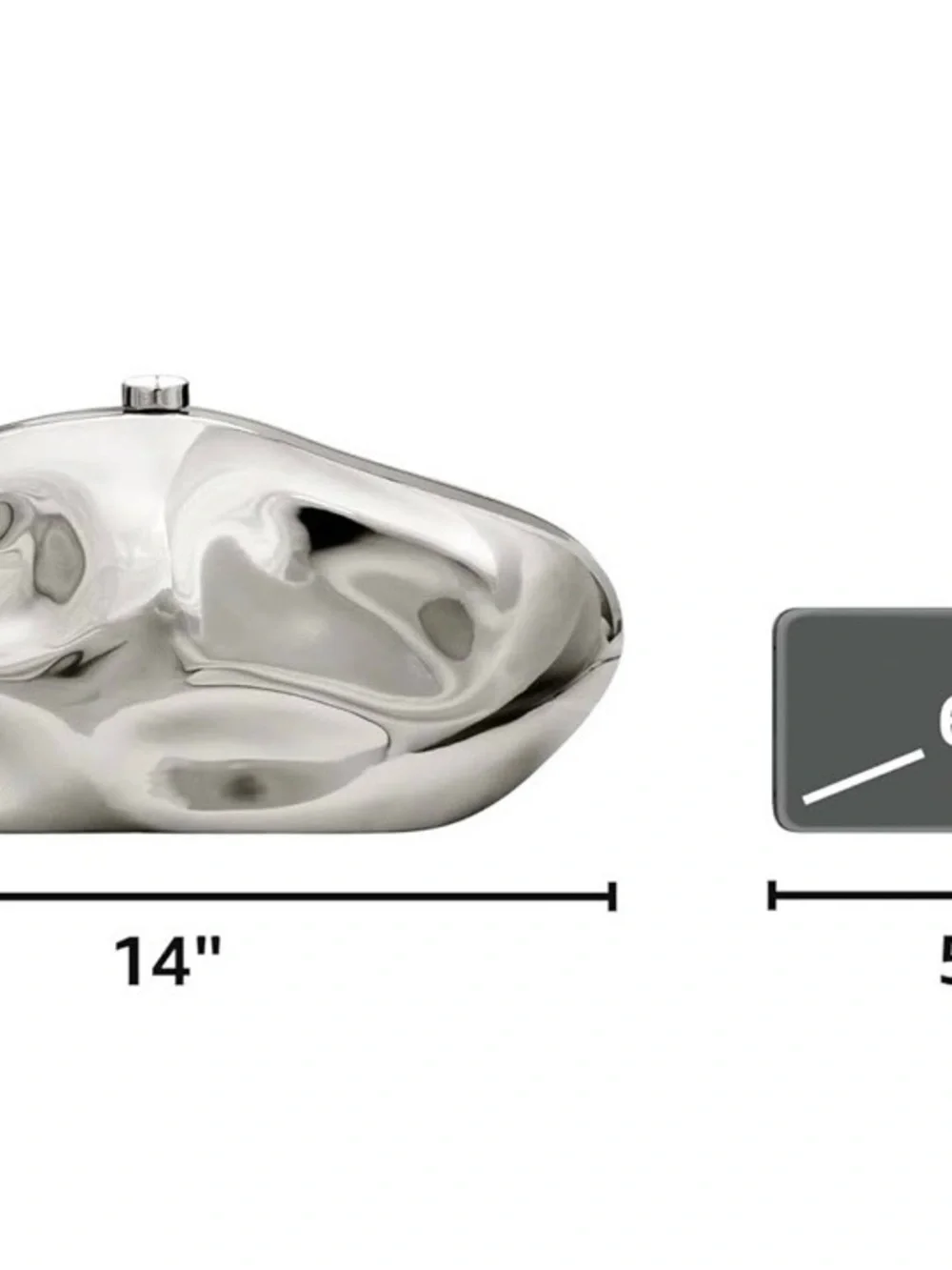 Modern Silver Clutch - Picture 7 of 7
